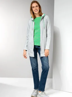 Damen Streifenshirt mit 3/4 Arm