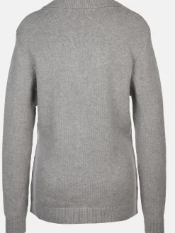 Damen Strickblazer mit zwei Knöpfen