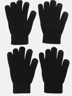 Damen Strickhandschuhe im 2er Pck