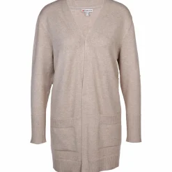 Damen Strickjacke in langer Form