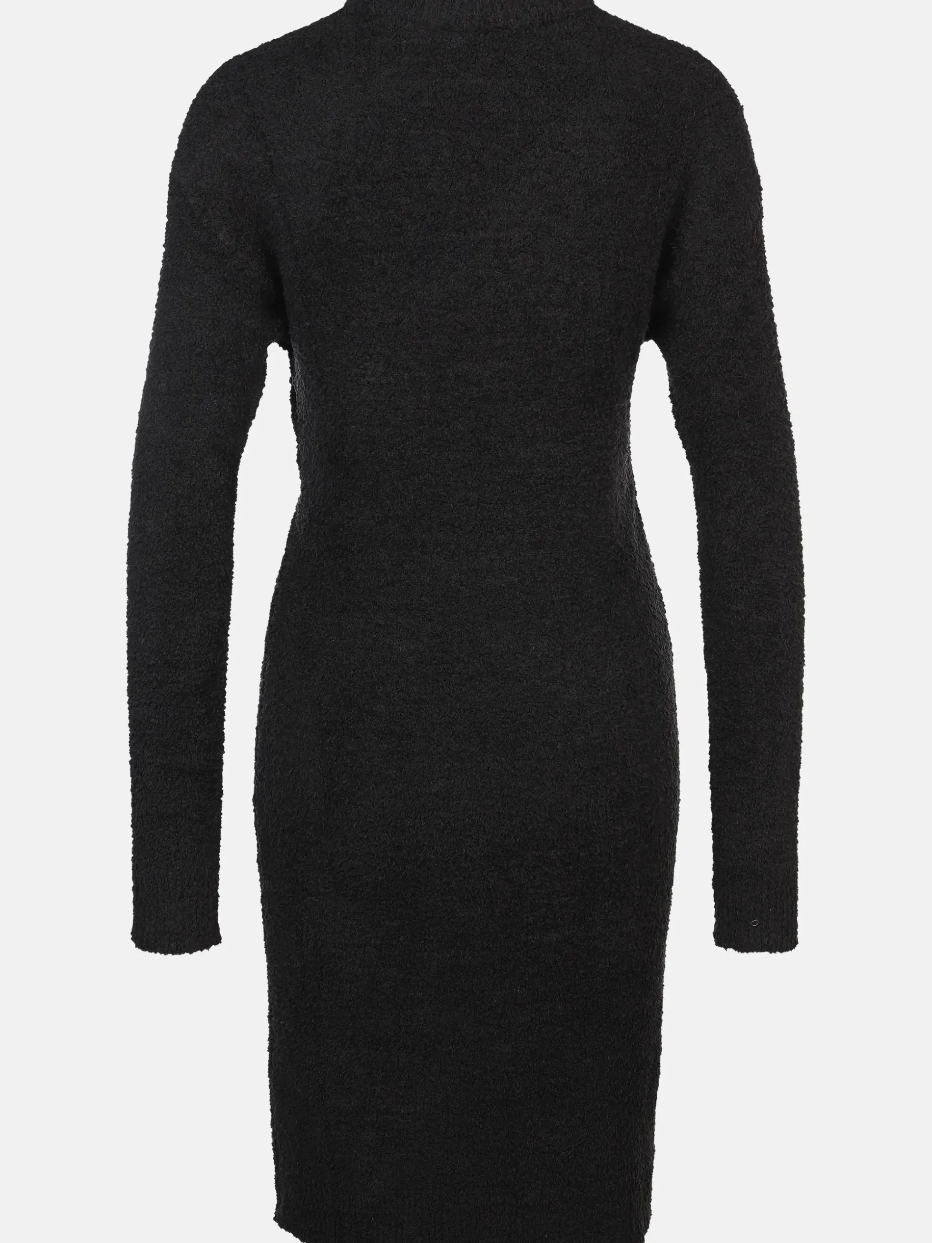 Damen Strickkleid in flauschiger Optik