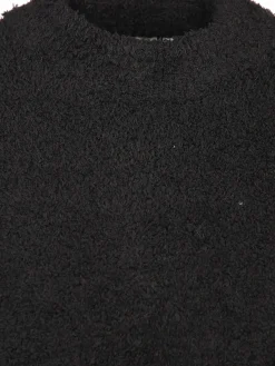 Damen Strickkleid in flauschiger Optik