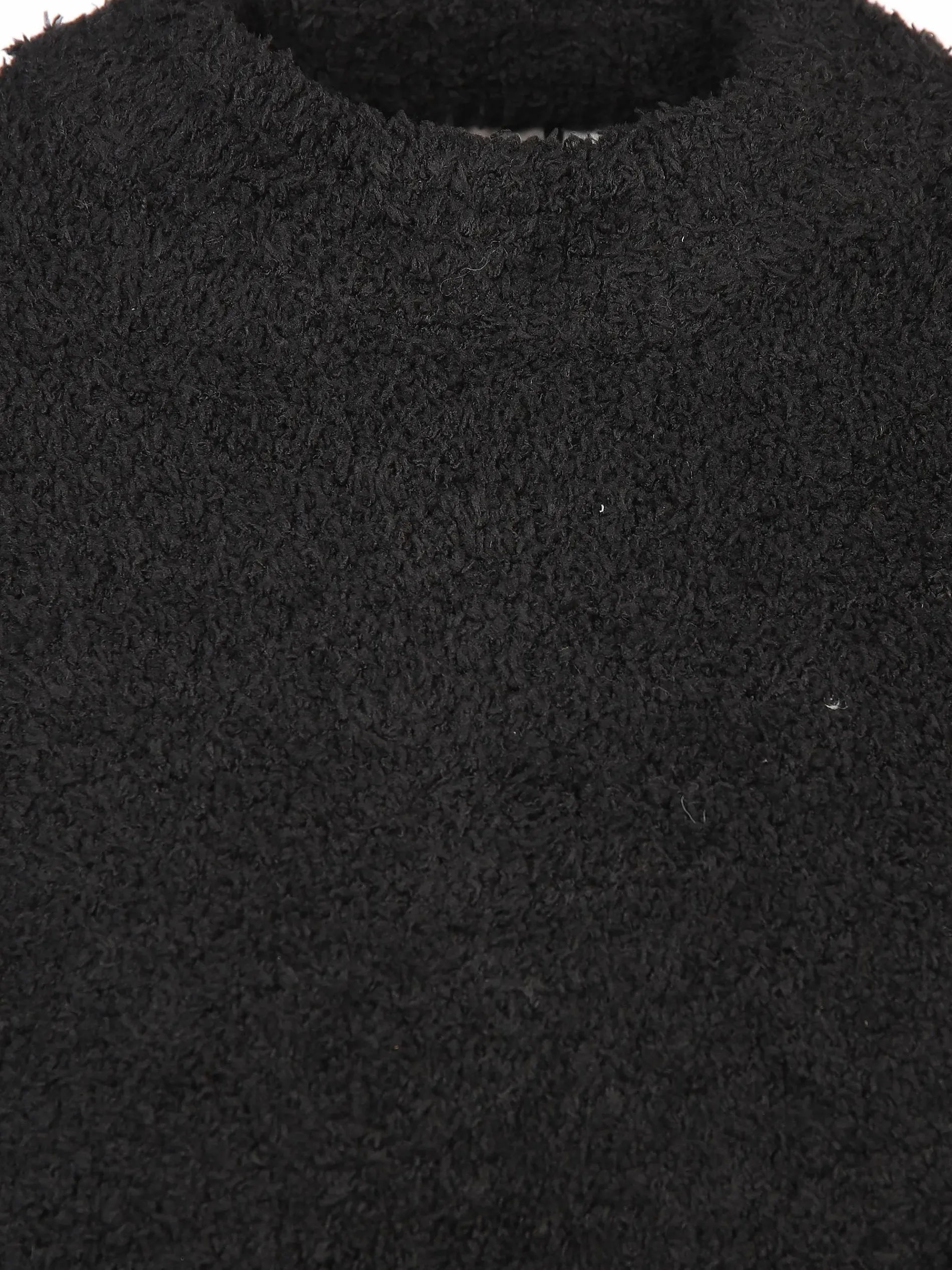 Damen Strickkleid in flauschiger Optik