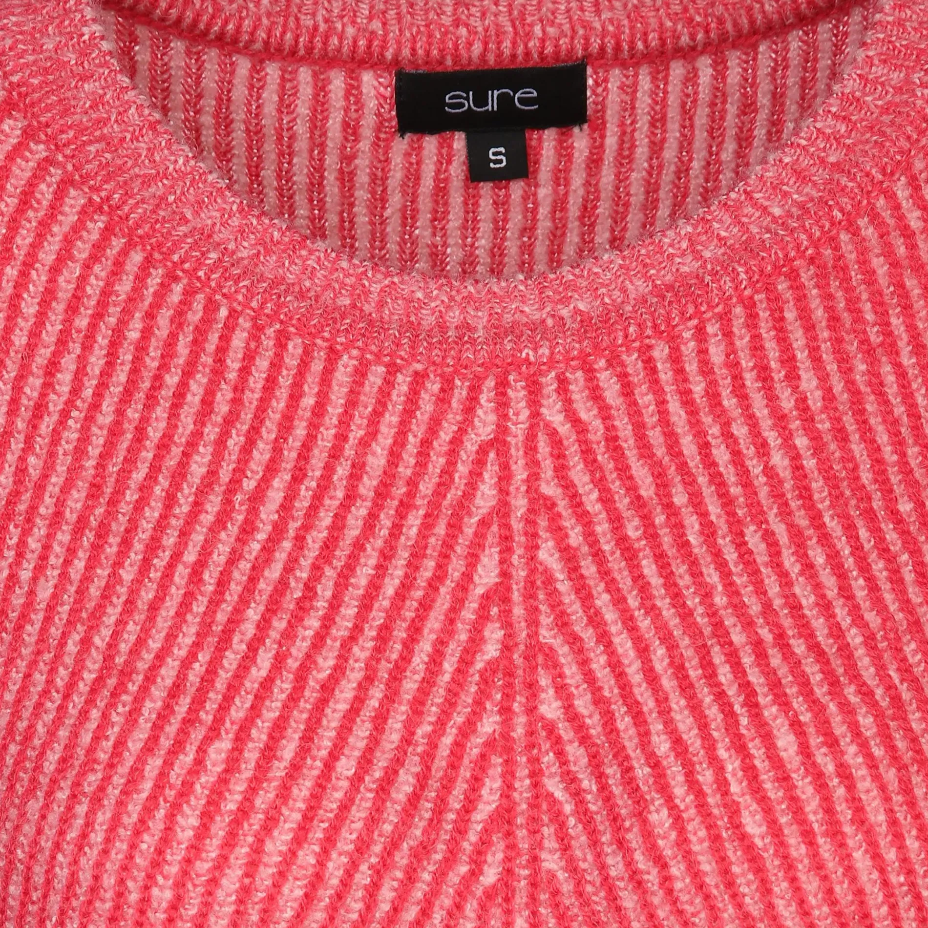 Damen Strickpullover in Rippstruktur