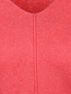 Damen Strickpullover mit V-Ausschnitt