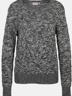 Damen Strickpullover mit Zopfmuster