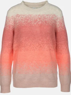 Damen Strickpullover mit Farbverlauf