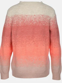 Damen Strickpullover mit Farbverlauf