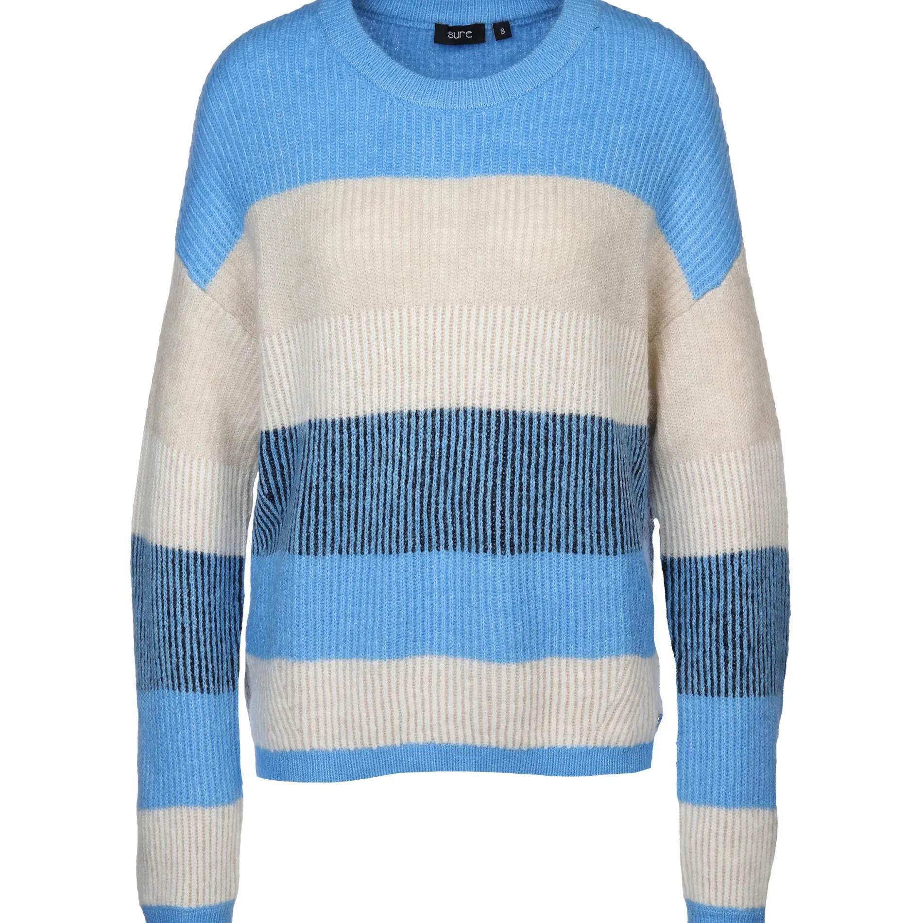 Damen Strickpullover mit Streifen