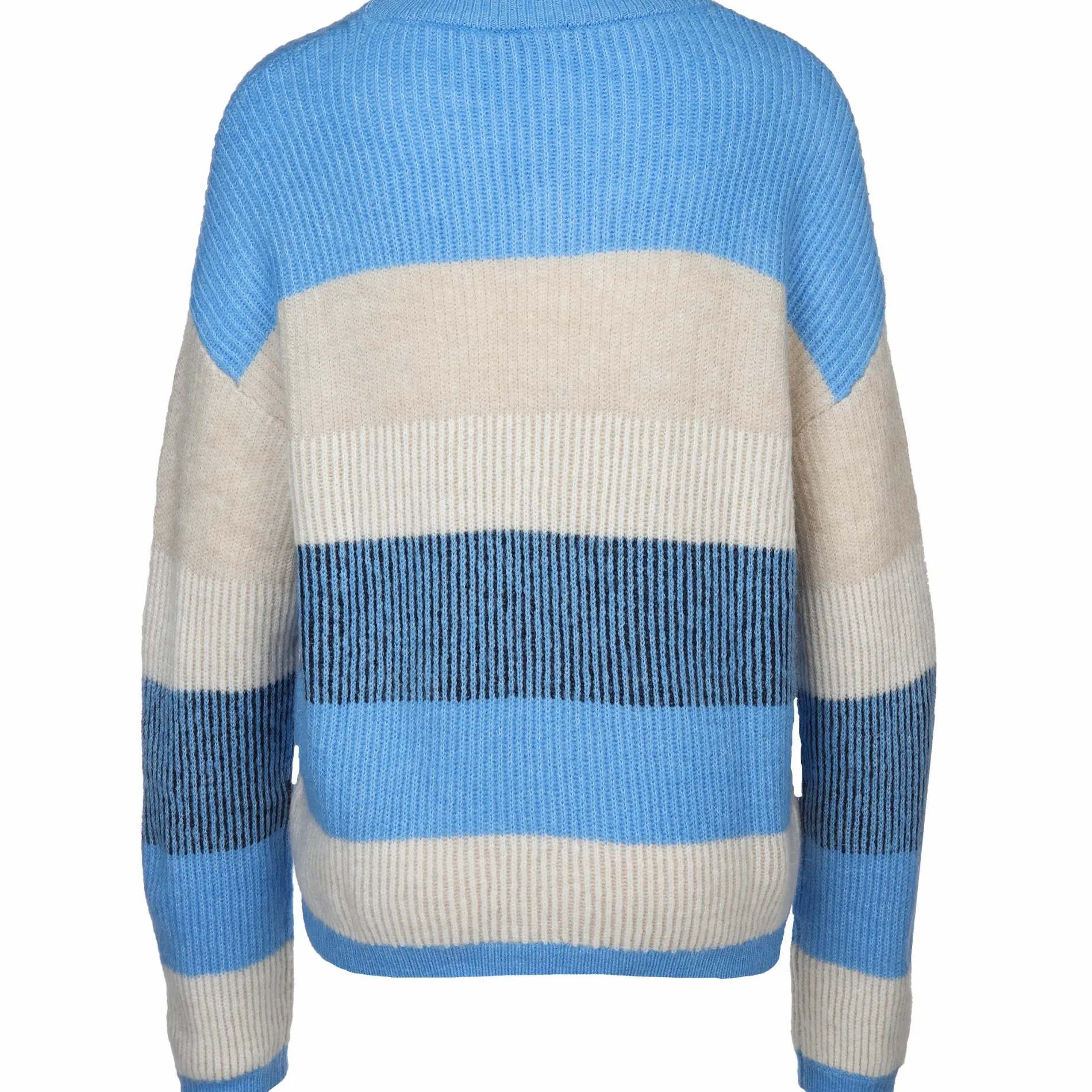 Damen Strickpullover mit Streifen