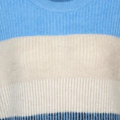 Damen Strickpullover mit Streifen