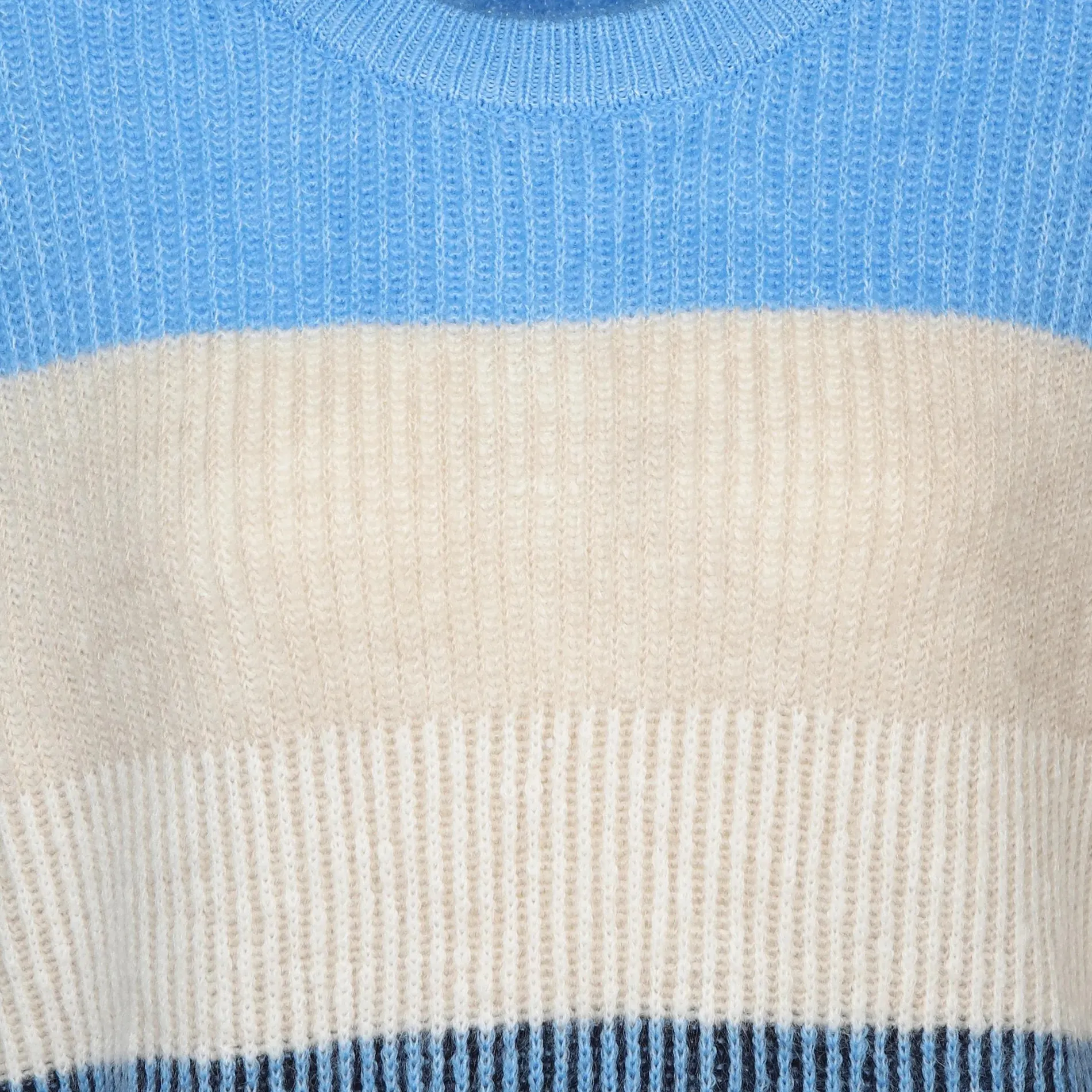 Damen Strickpullover mit Streifen