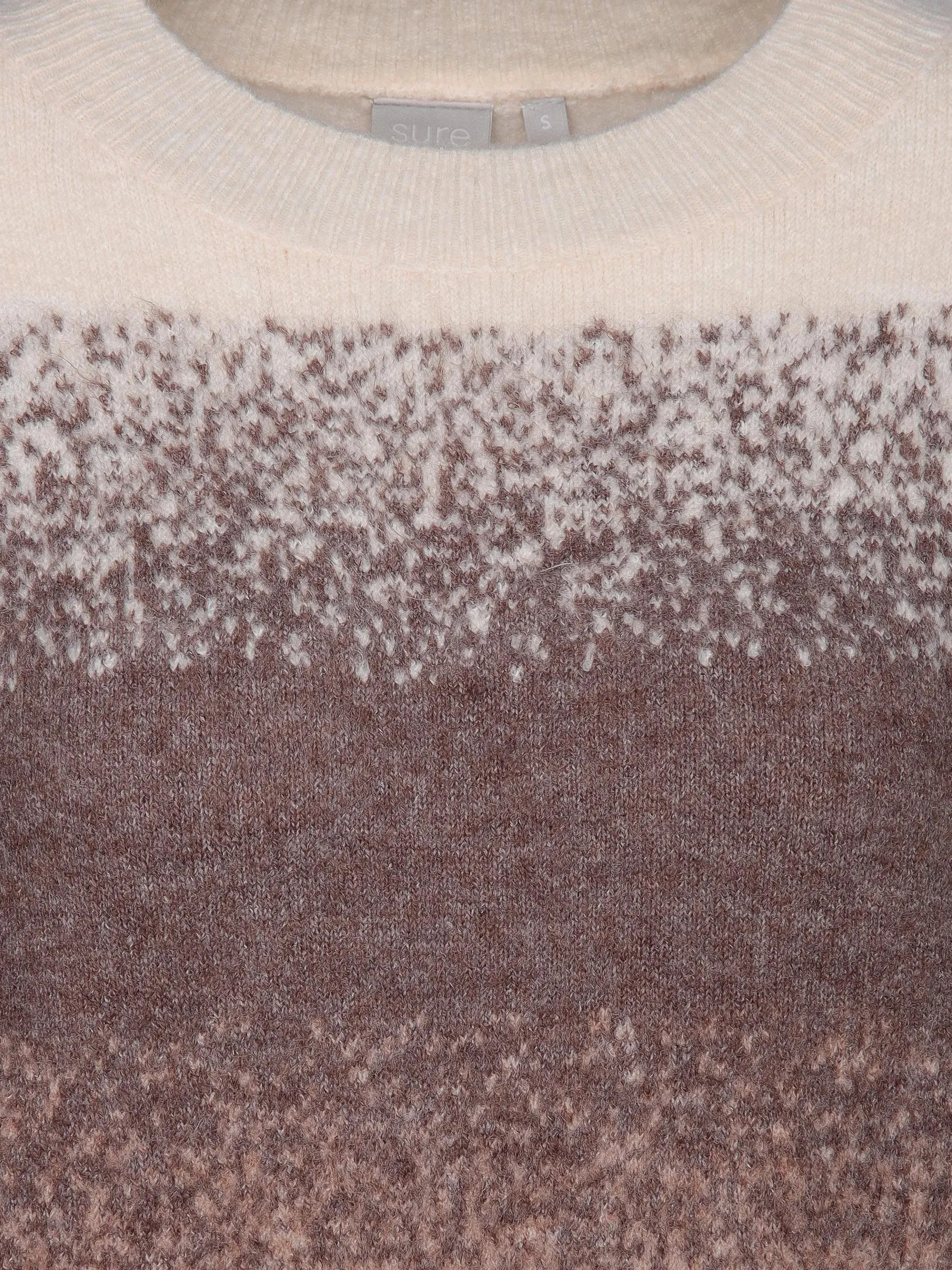 Damen Strickpullover mit Farbverlauf