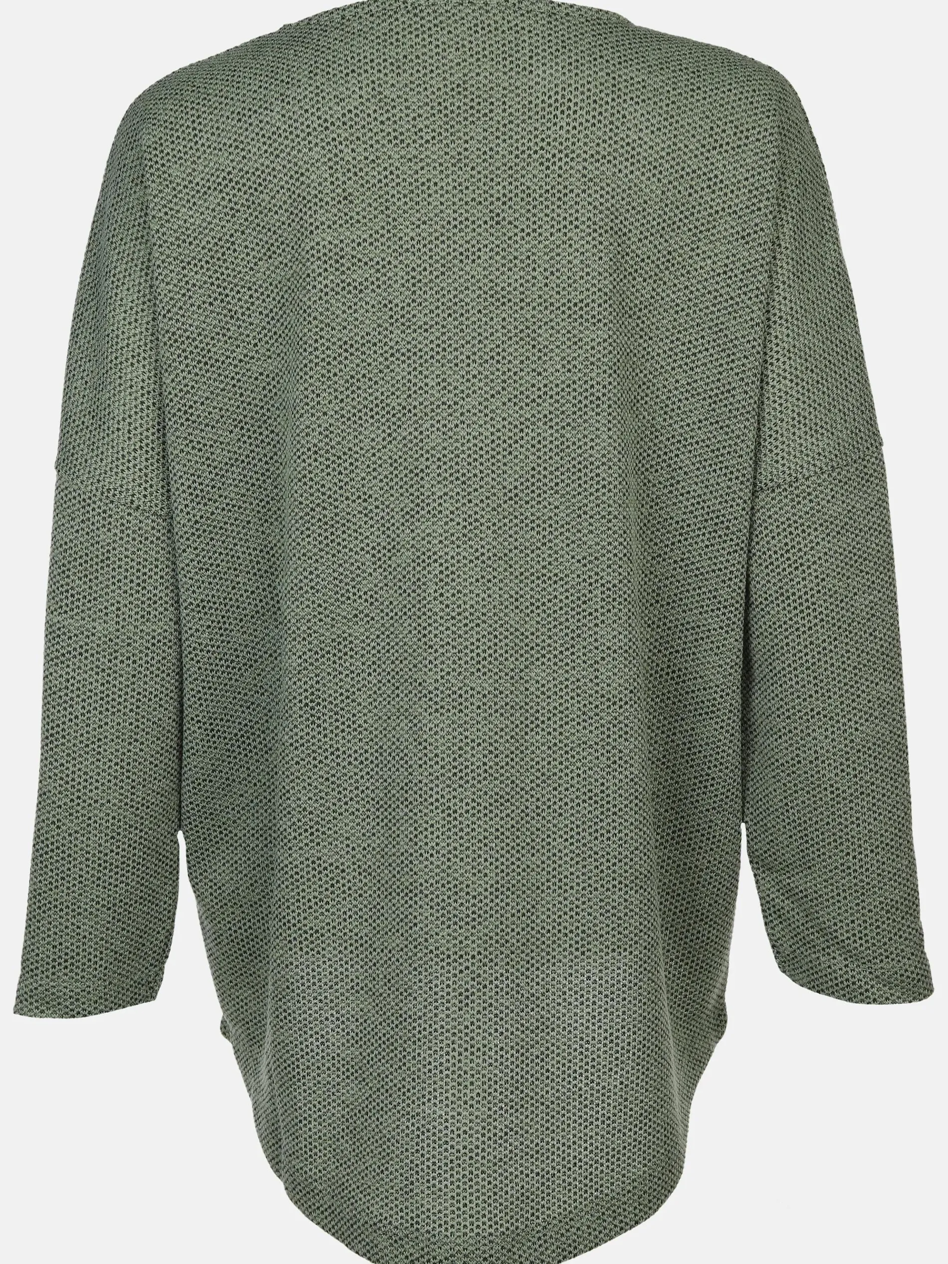 Damen Strickshirt in melierter Optik