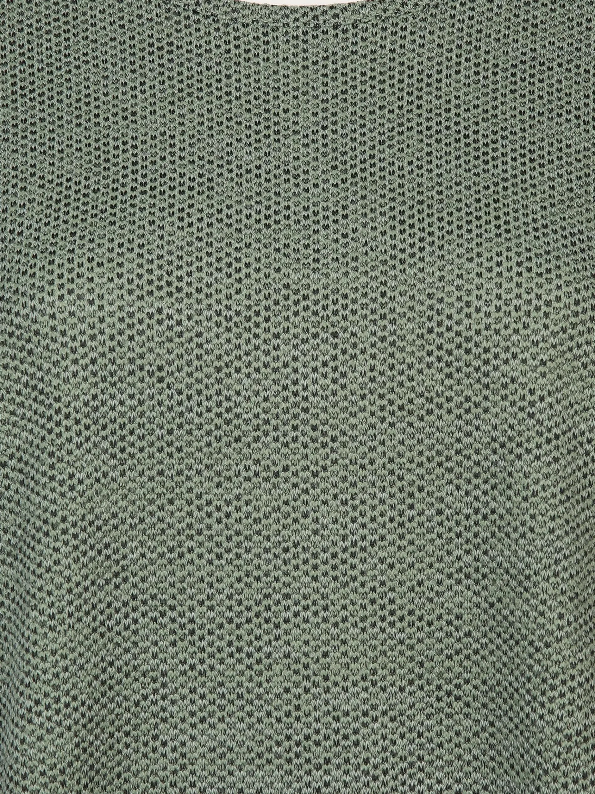 Damen Strickshirt in melierter Optik