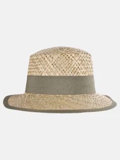 Damen Strohhut mit Schleife