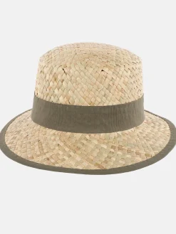 Damen Strohhut mit Schleife