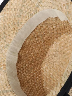 Damen Strohhut mit Schleife