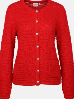 Damen Struktur Cardigan
