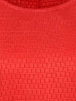 Damen Struktur Jacquardshirt