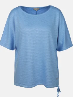 Damen Struktur Jacquardshirt