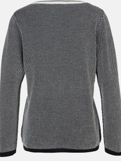 Damen Struktur Pullover