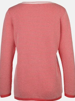 Damen Struktur Pullover