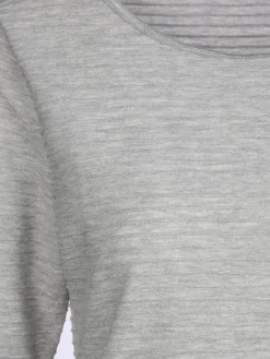 Damen Struktur Shirt mit 3/4 Arm