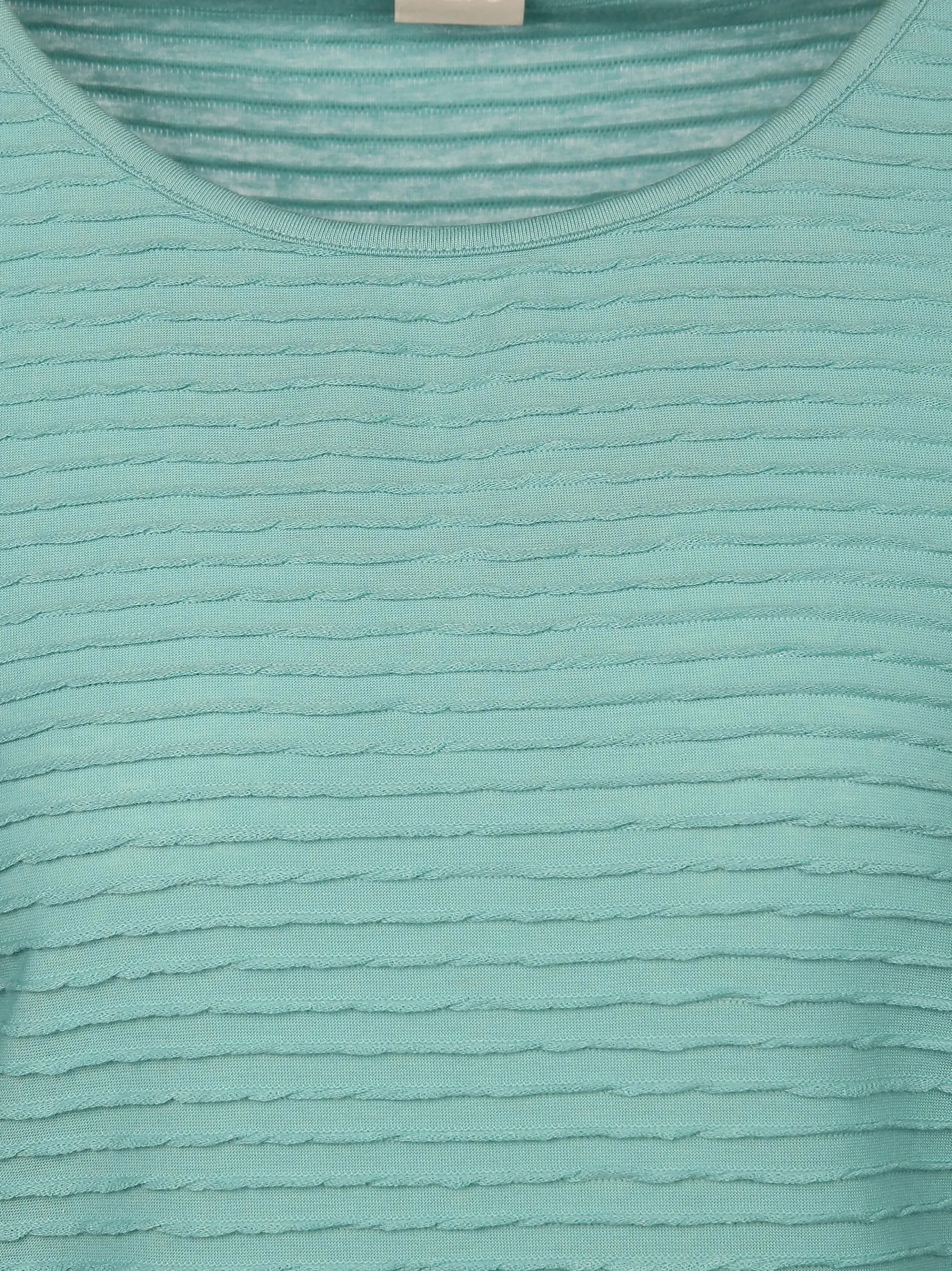 Damen Struktur Shirt mit 3/4 Arm