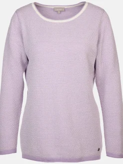 Damen Strukturpullover