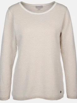 Damen Strukturpullover