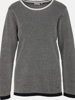 Damen Strukturpullover