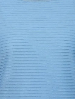 Damen Strukturshirt mit 3/4 Arm