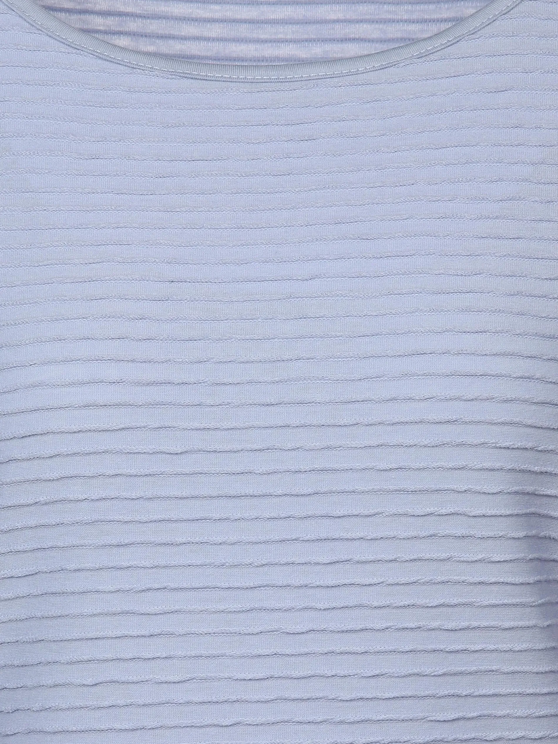 Damen Strukturshirt mit 3/4 Ärmel