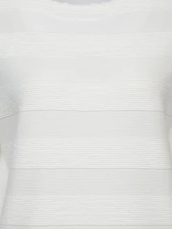 Damen Strukturshirt unifarben