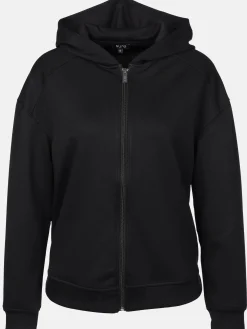 Damen Sweat-Cardigan mit Kapuze