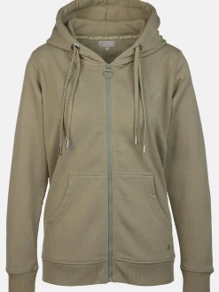 Damen Sweatcardigan mit Kapuze