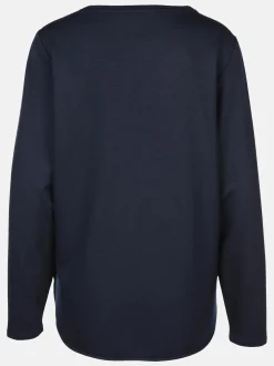 Damen Sweatpullover mit bunten Pailletten