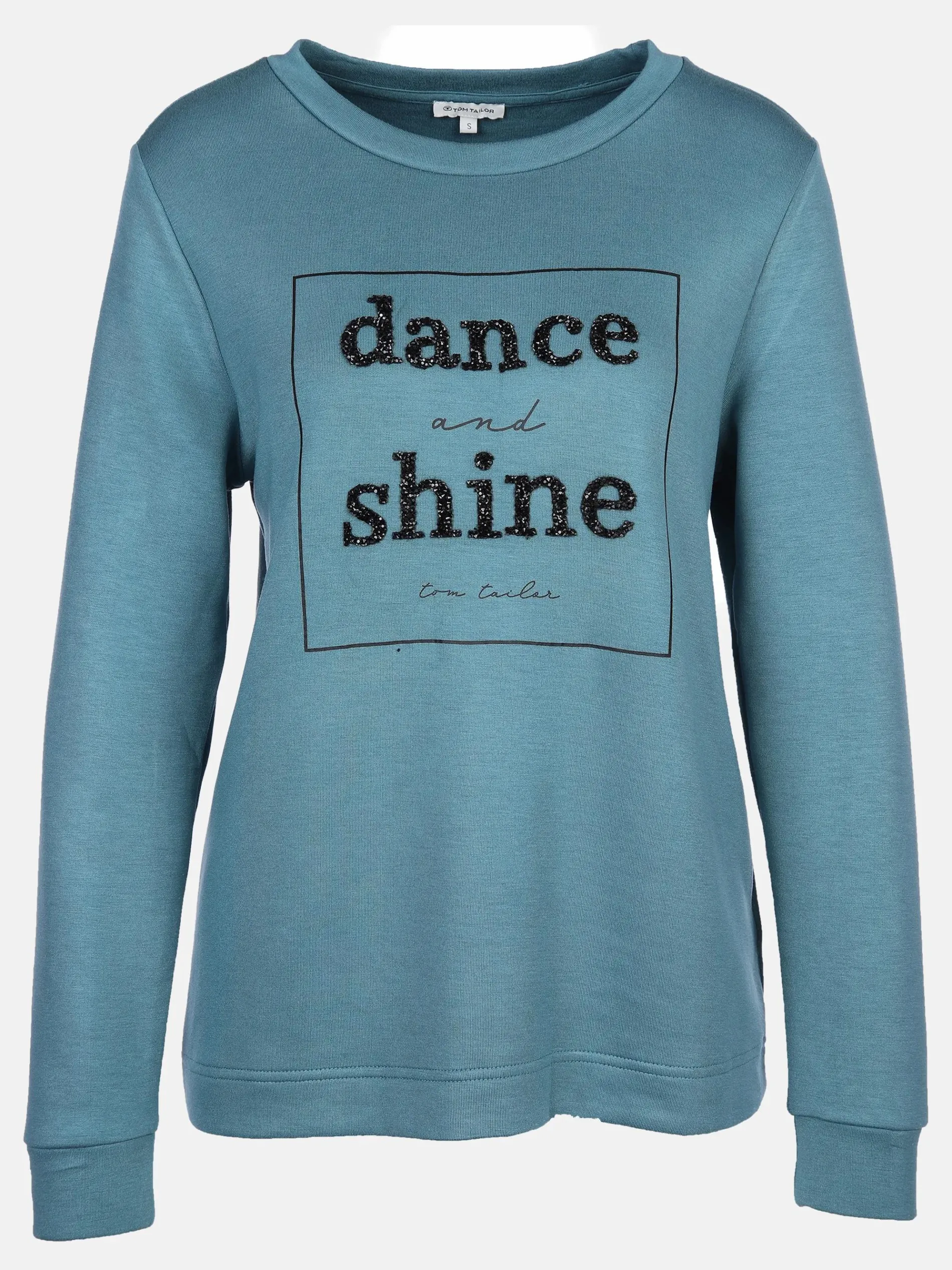 Damen Sweatshirt mit Glitter Print