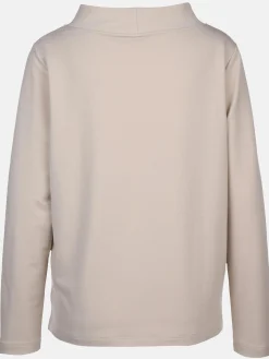 Damen Sweatshirt mit Strassbesatz