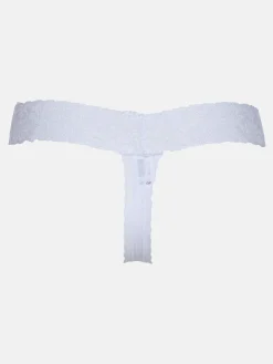 Damen Tanga mit Spitze im 2er Pack
