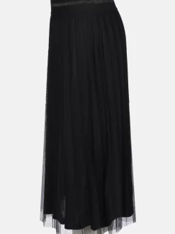 Damen Tüllrock in Plisseeoptik