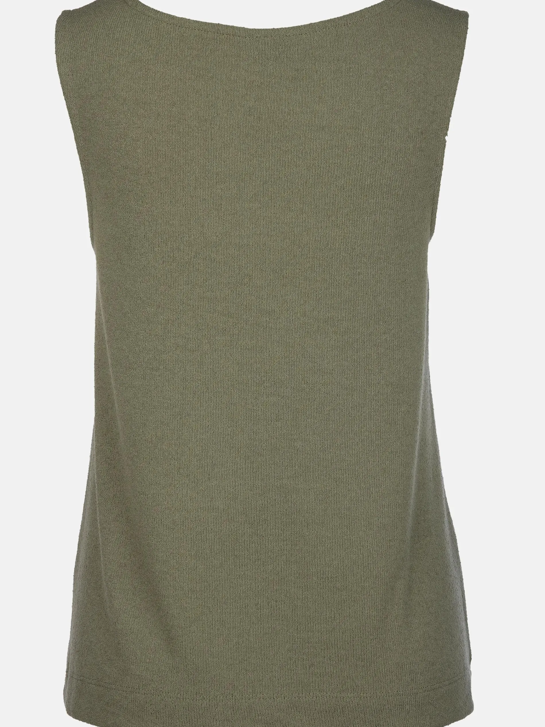 Damen Top in Boucle-Optik