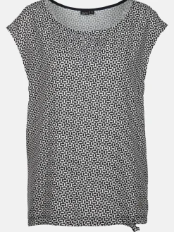 Damen Top mit Alloverprint