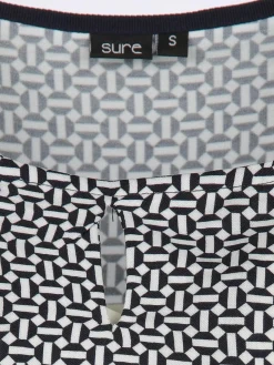 Damen Top mit Alloverprint