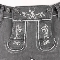 Damen Trachtenjeans in Caprilänge