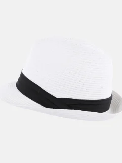 Damen Trilby Hut mit Zierband