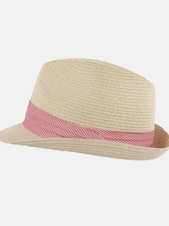 Damen Trilby Hut mit Zierband