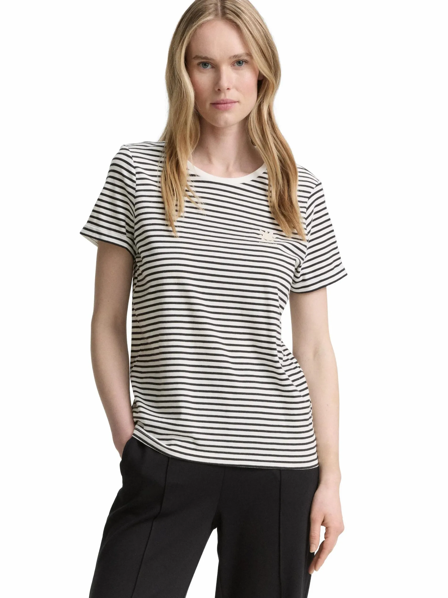 Damen T-Shirt im Streifenlook
