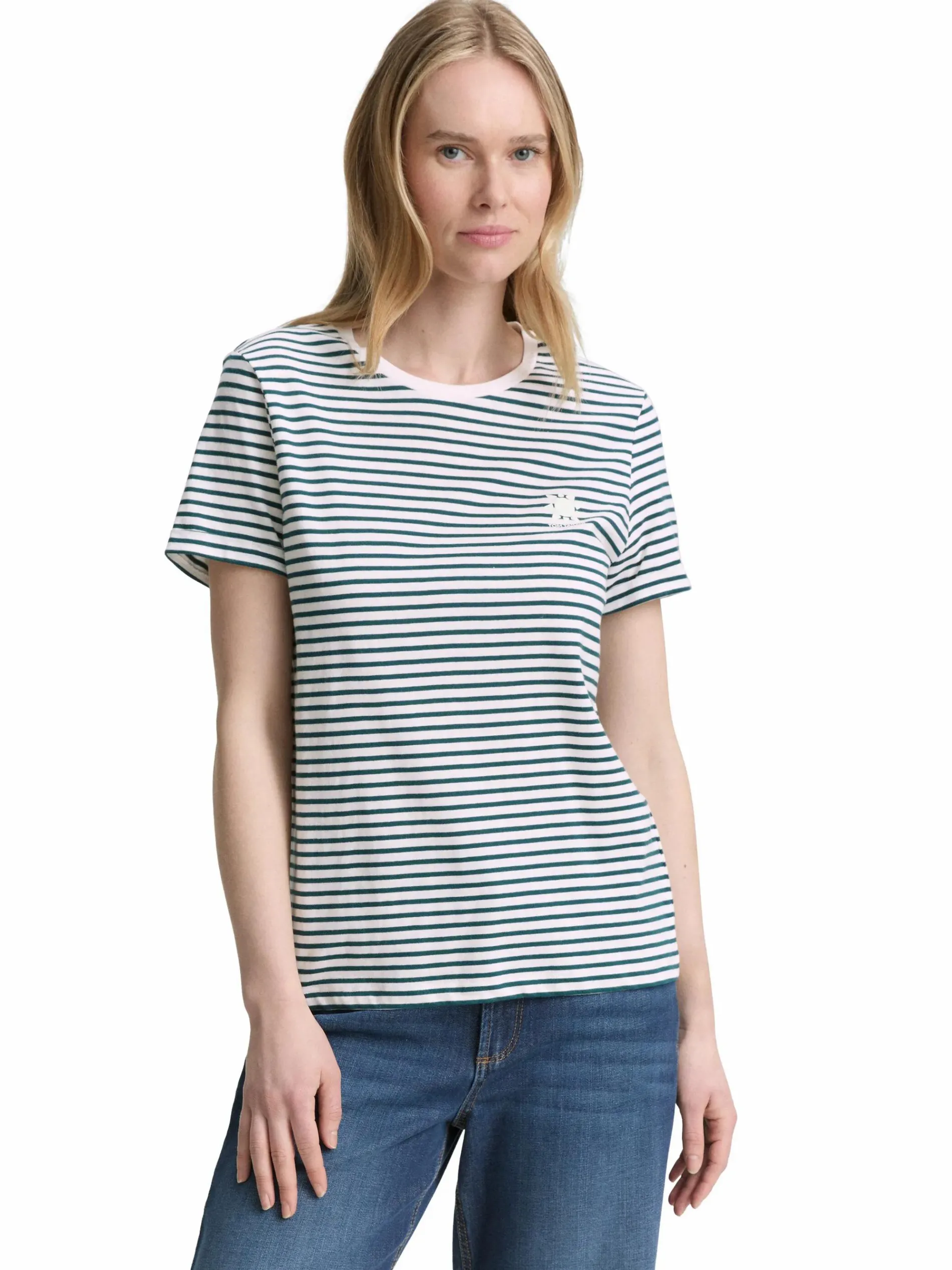 Damen T-Shirt im Streifenlook